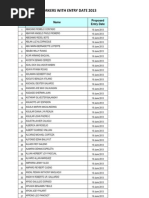 List of Eps Workers With Entry Date 2013