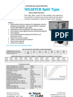 Fral FD520TCR Spec Sheet