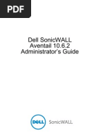 Dell SonicWALL E-Class SRA 10.6.2 Admin Guide