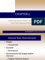 Learning About Return and Risk From The Historical Record: Investments