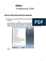 Microsoft Office Accounting 2009