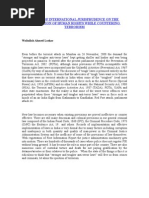 Download DIGEST OF INTERNATIONAL JURISPRUDENCE ON THE PROTECTION OF HUMAN RIGHTS WHILE COUNTERING TERRORISM by Waliullah Ahmed Laskar SN14562150 doc pdf