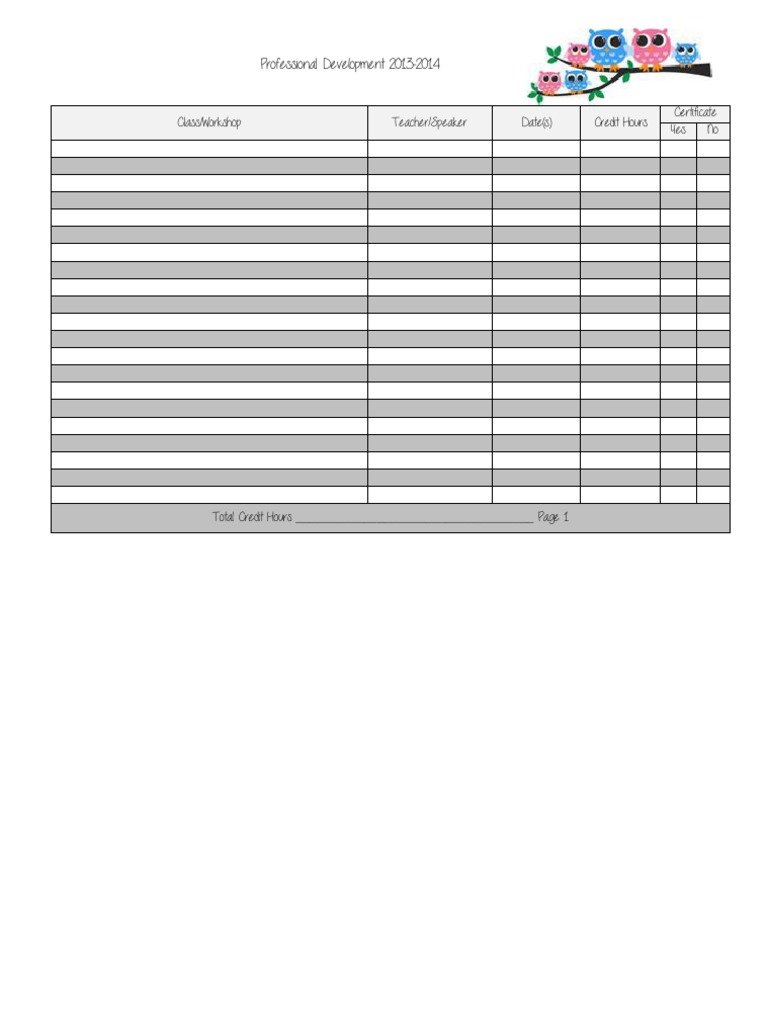 Professional Development Workshops 2013-2014 | PDF