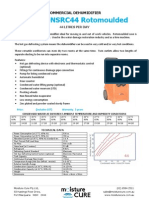 Fral FDNSRC44 Rotomoulded Spec Sheet