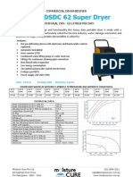 Fral FDSDC62 Super Dryer Centrifugal Spec Sheet