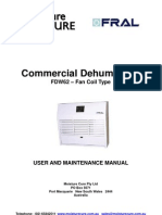 Fral FDW62 Manual