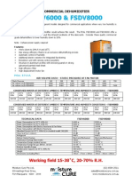 Fral FSDV6000 and FSDV8000 Spec Sheet