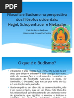 Filosofia e Budismo na perspectiva dos filósofos ocidentais