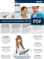 Business Case - Using E-Learning for Healthcare training