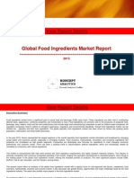 Global Food Ingredients Market Report: 2013 Edition - Koncept Analytics