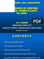 Conversion of Existing Thermal Power Plants To Coal