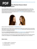 Download Ramuan Alami Untuk Menumbuhkan Rambut Rontok by Ahlun Naja SN145632204 doc pdf