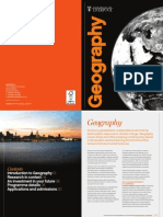 University of Liverpool Geography Department Guide 2011