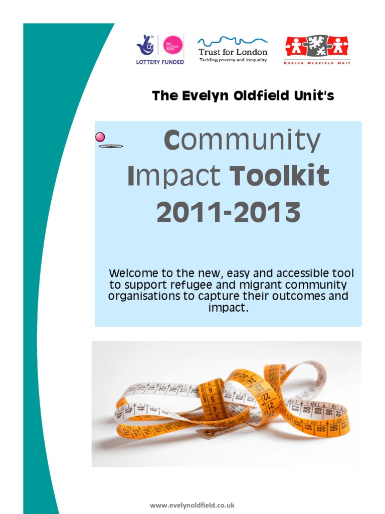 Community Impact Toolkit Pdf Focus Group Evaluation