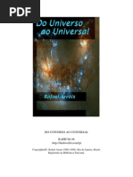 Do Universo ao Universal - Rafael Arrais