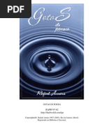Gotas de poesia - Rafael Arrais