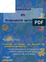 DESARROLLO PENSAMIENTO MATEMÁTICO 100518160811