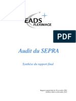 Audit SEPRA Synthese Web