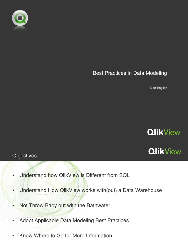 Best Practices in Data Modeling PDF | PDF | Sql | Data Warehouse