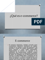 Qué Es E-Commerce