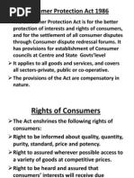 Consumer Protection Act 1986