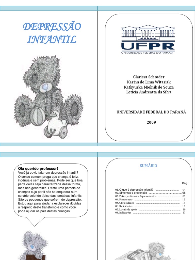 Manual - Depressão Infantil slides
