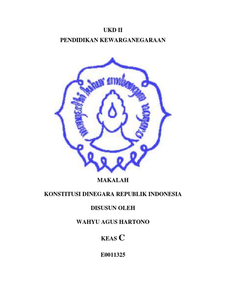 Makalah Negara Dan Konstitusi