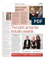 Two Pick Up Top Tax Industry Awards: Sir Terry To Speak at Digital Event