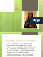 Saint Benedict's Early Life and Founding of Monasticism