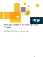 What To Look For in An Online Backup Provider (EN) PDF