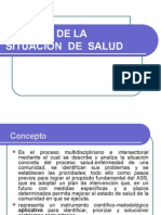 ANÁLISIS DE LA  SITUACIÓN  DE  SALUD