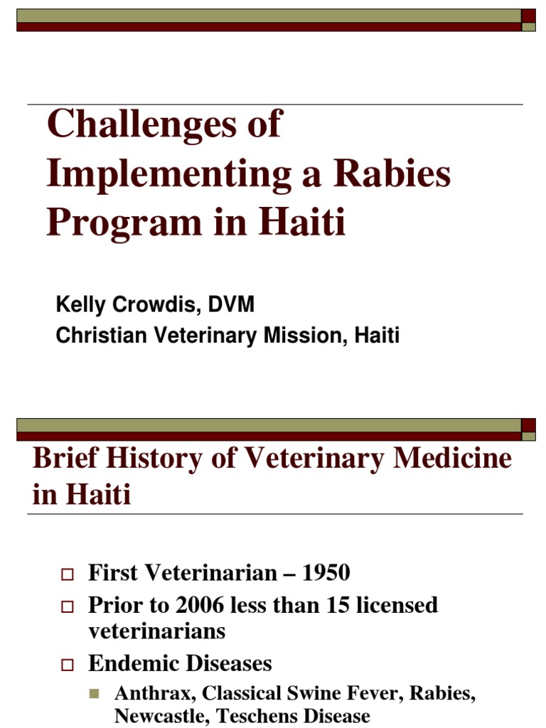 Rabies Powerpoint.pdf | Rabies | Animal Diseases