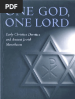 Download Larry W Hurtado - One God One Lord Early Christian Devotion Ancient Jewish Monotheism by Guillermo Antonio Caldern Nez SN145682478 doc pdf