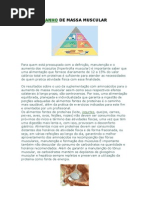 Ganho de Massa Muscular