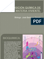 Composición Química de La Materia Viviente