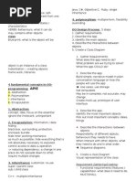 Object Oriented Analysis