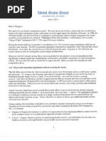 Letter from Sens. Cruz, Sessions, Lee, Grassley Voicing Concerns with S. 744