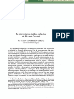 La Interpretacion Juridica en La Obra de Riccardo Guastini PDF