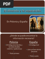 El divorcio y la separación