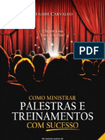 Como Ministrar Palestras e Treinamentos Com Sucesso