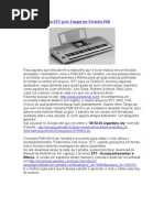 Acompanhamento STY para Tangos em Teclados PSR.doc
