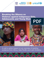 Breaking the Silence on Violence Against Indigenous Girls Adolescents and Young Women