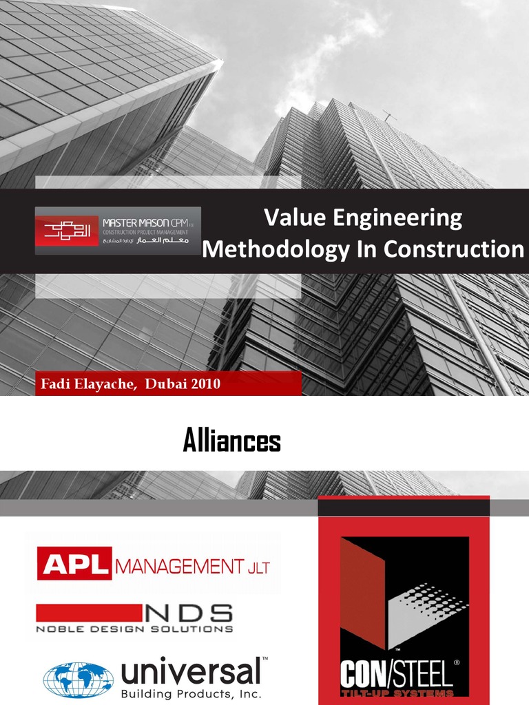 Value Engineering Methodology Overview | PDF