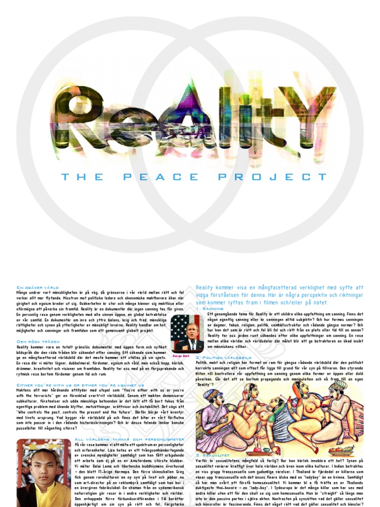 Reality Portal Projektbeskrivning | PDF