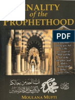 Finality of Prophet Hood