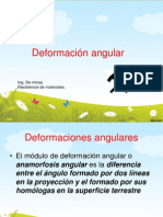 Deformación Angular