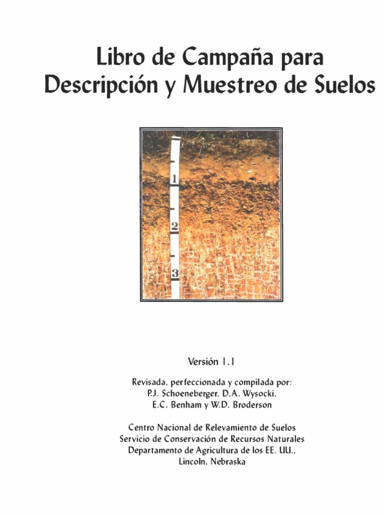 Field Book for Describing and Sampling Soils_1998_USDA Soil Rock