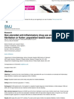 Non-steroidal anti-inflammatory drug use and risk of atrial fibrillation or flutter