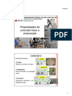 7 Propriedade Do Concreto Fresco e Endurecido PDF