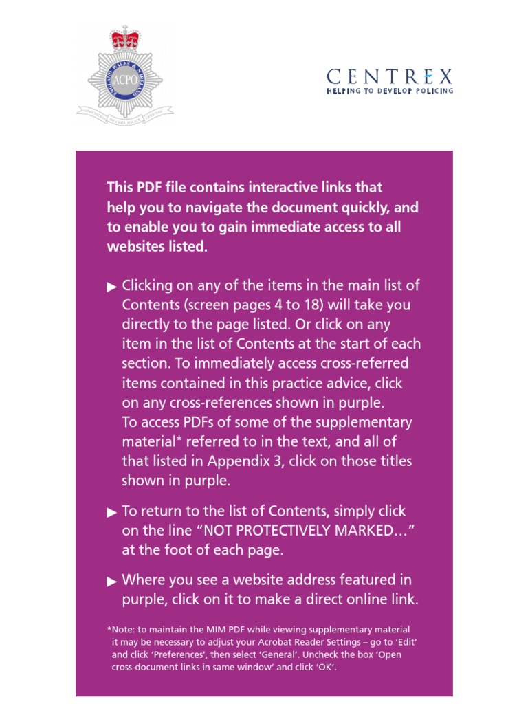 Murder Investigation Manual Overview | PDF | National Security ...